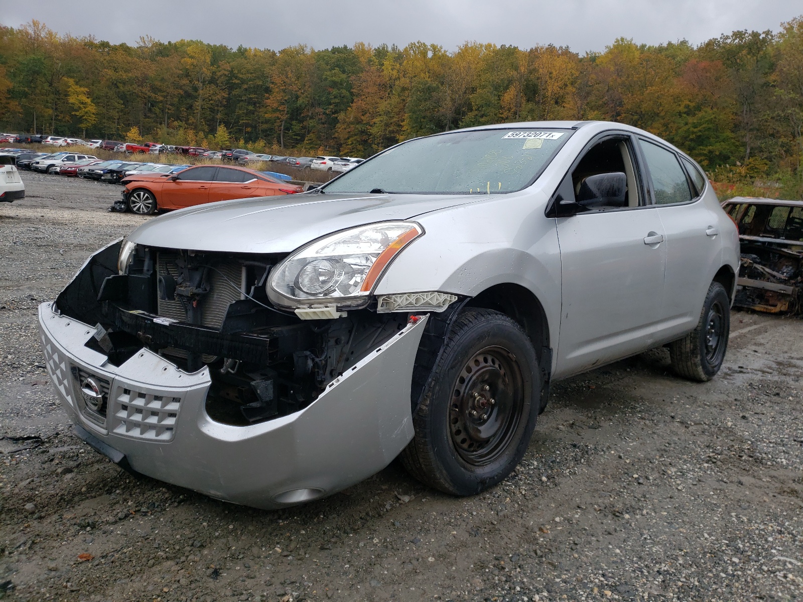 Photo 2 from auction – 2009 NISSAN ROGUE S with VIN JN8AS58VX9W184065
