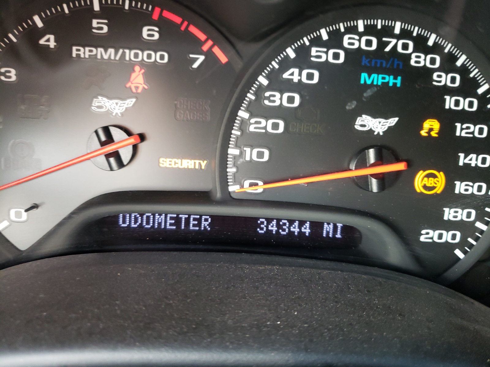 Photo 8 from auction – 2003 CHEVROLET CORVETTE with VIN 1G1YY22G235103518