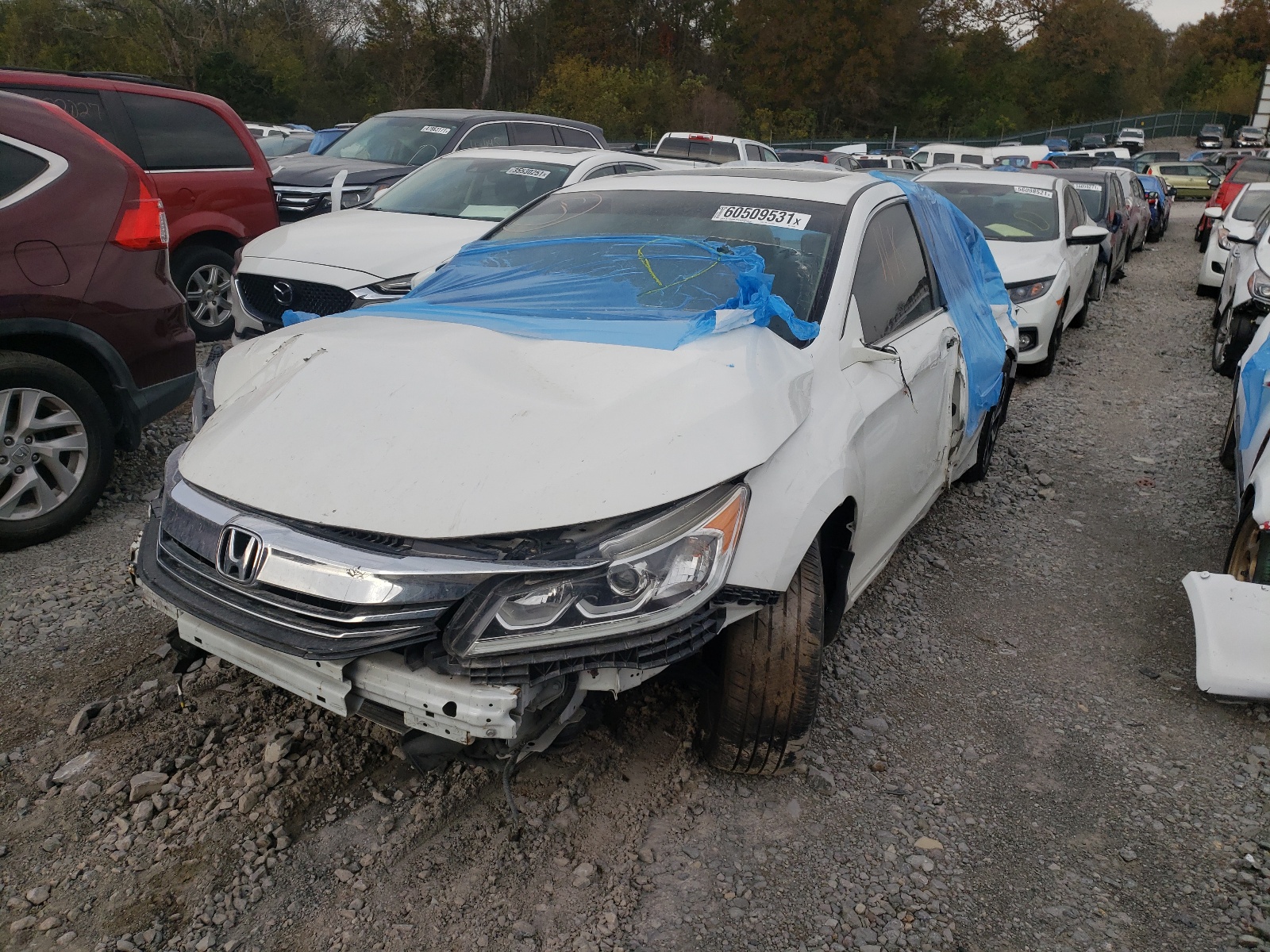 Photo 2 from auction – 2016 HONDA ACCORD EX with VIN 1HGCR2F76GA212183