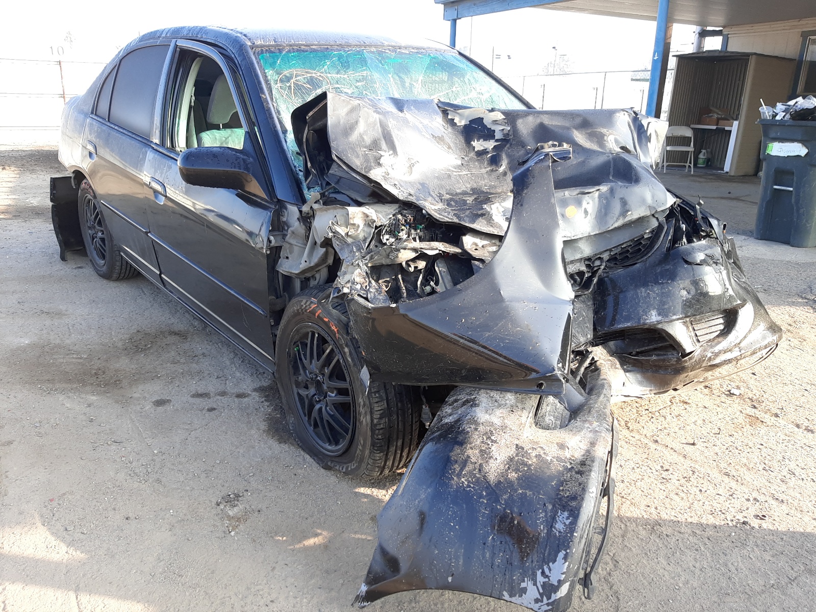 HONDA CIVIC LX 2005 with VIN JHMES16565S001267 - Photo from auction