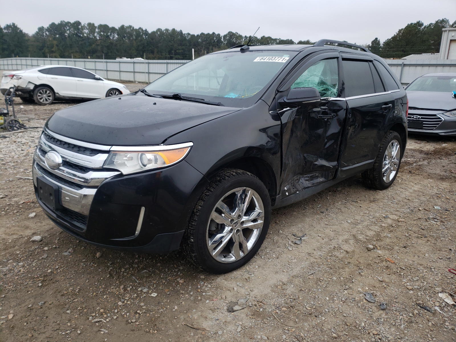 Photo 2 from auction – 2013 FORD EDGE LIMIT with VIN 2FMDK3KC9DBB04765