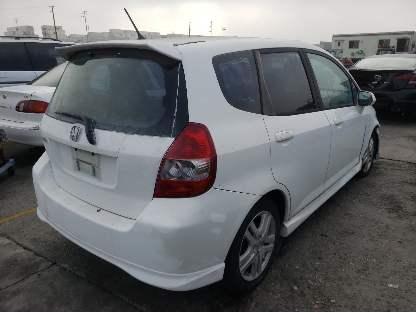 Photo 4 from auction – 2007 HONDA FIT S with VIN JHMGD38647S049762