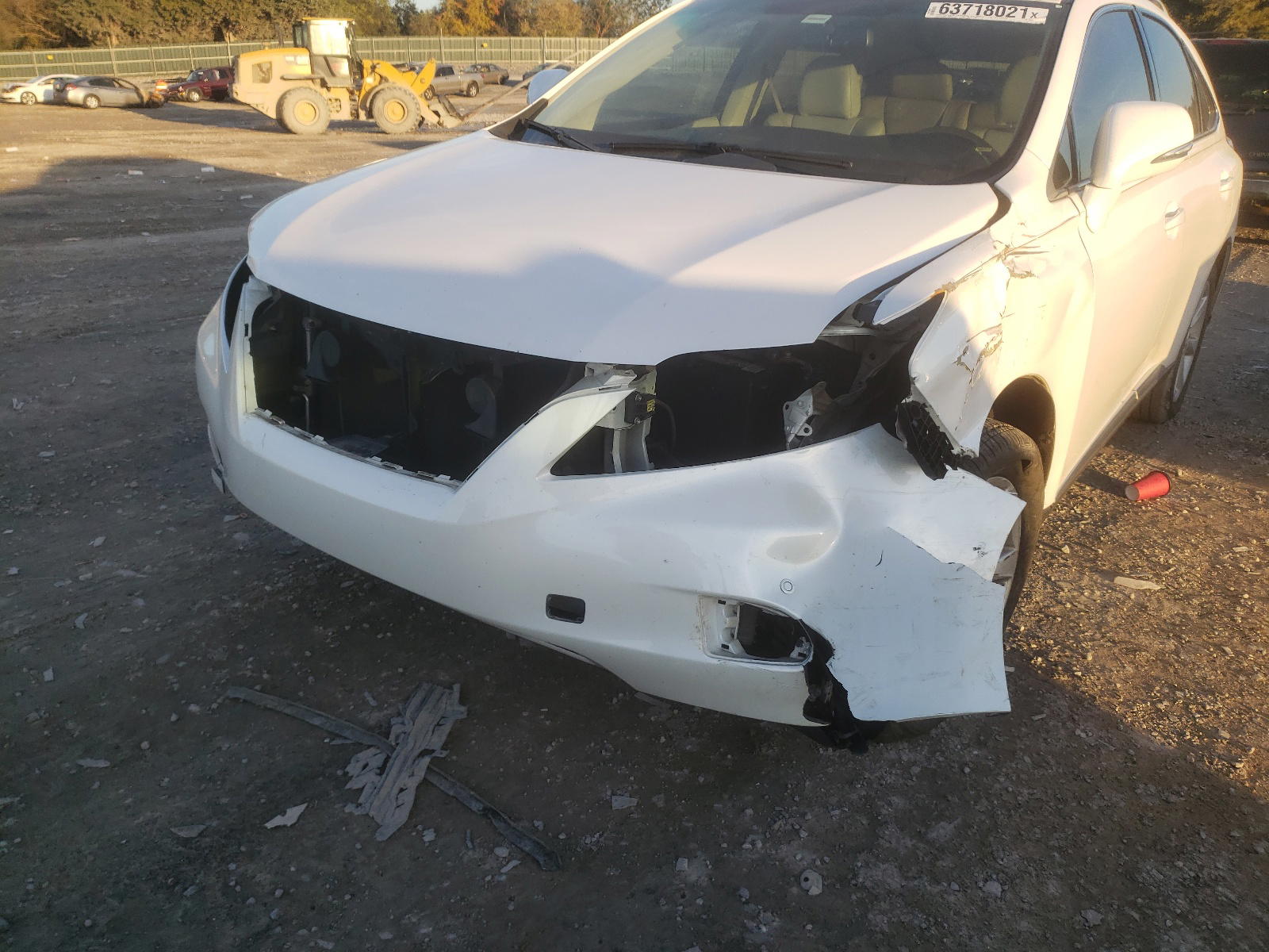 Photo 9 from auction – 2012 LEXUS RX 350 with VIN 2T2ZK1BA6CC068807