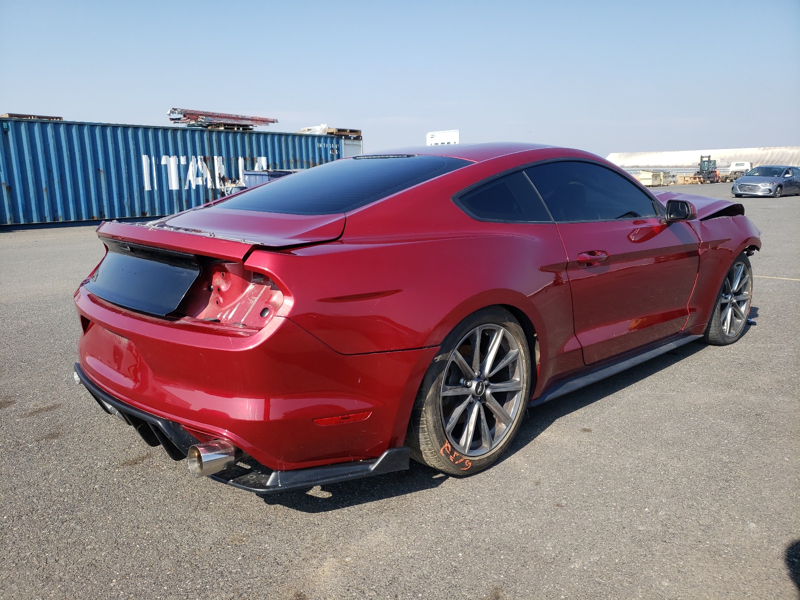 Photo 4 from auction – 2017 FORD MUSTANG with VIN 1FA6P8AM5H5229364