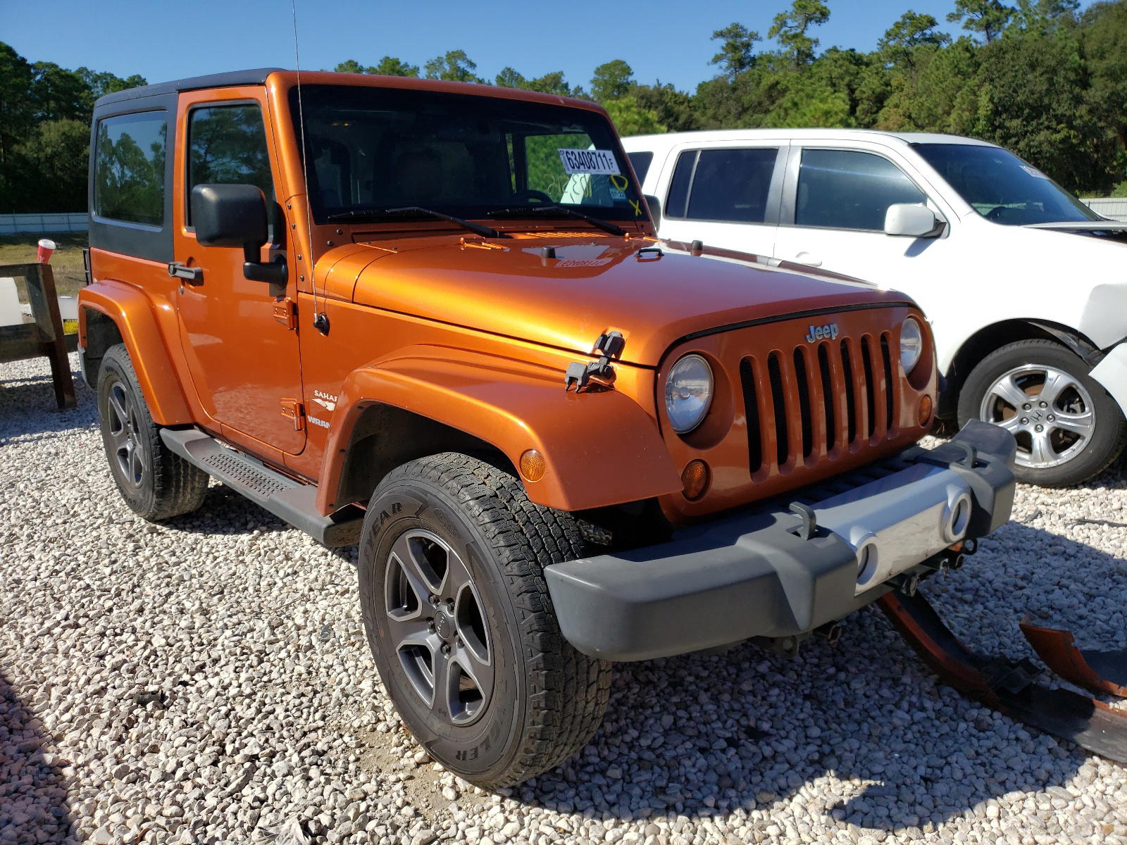 JEEP WRANGLER S 2011 with VIN 1J4AA5D12BL626680 - Photo from auction