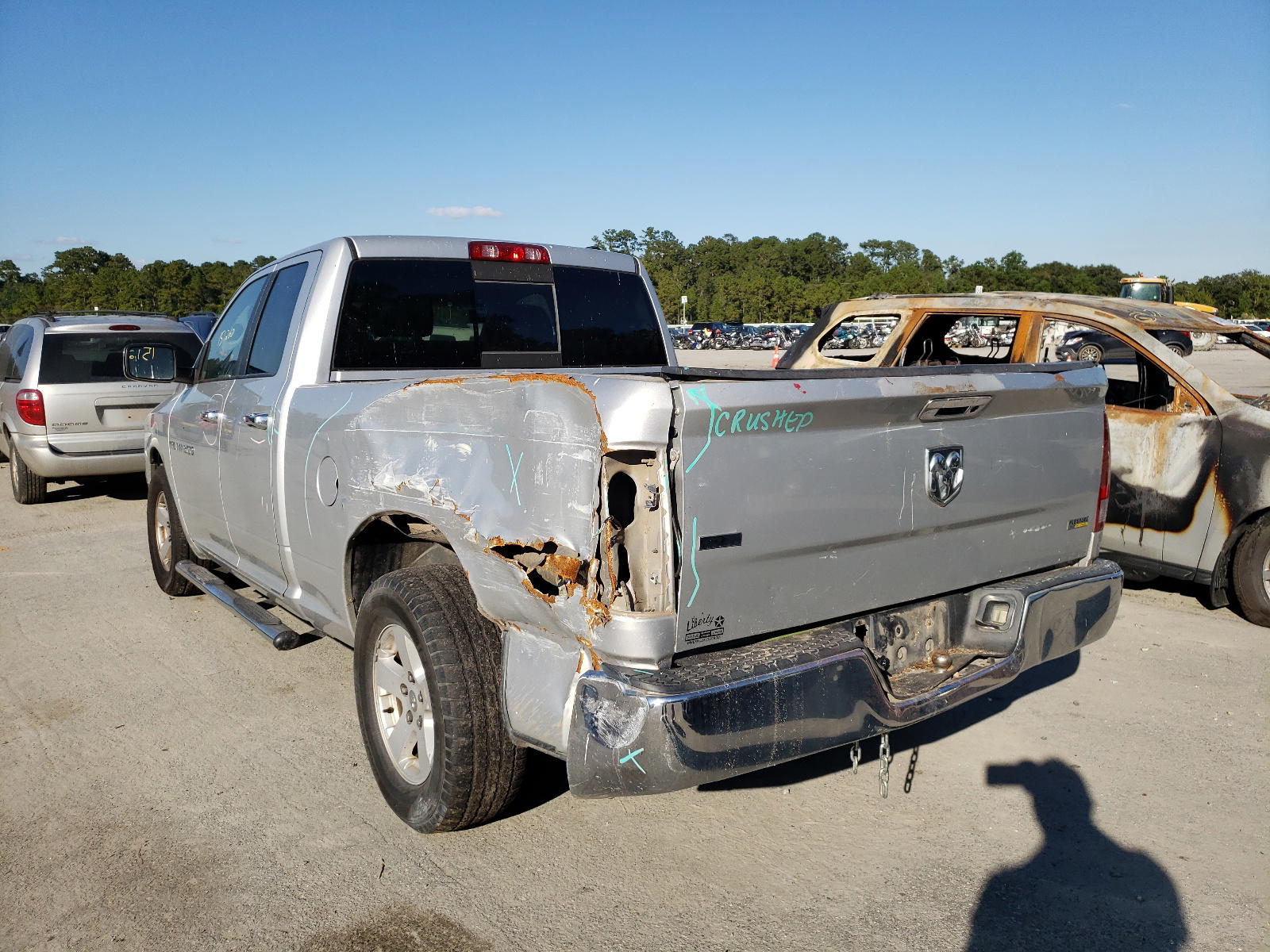 Photo 3 from auction – 2011 DODGE RAM 1500 with VIN 1D7RB1GP3BS679737