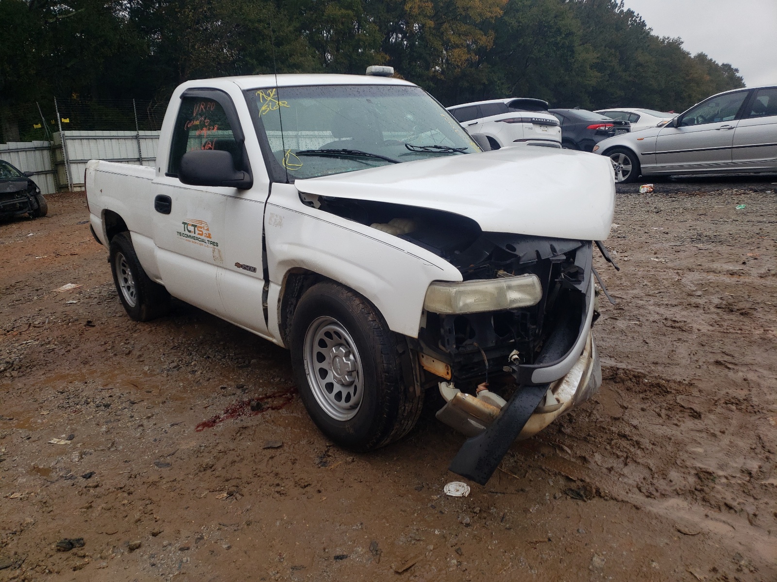 CHEVROLET SILVERADO 2001 with VIN 1GCEC14W51Z161488 - Photo from auction