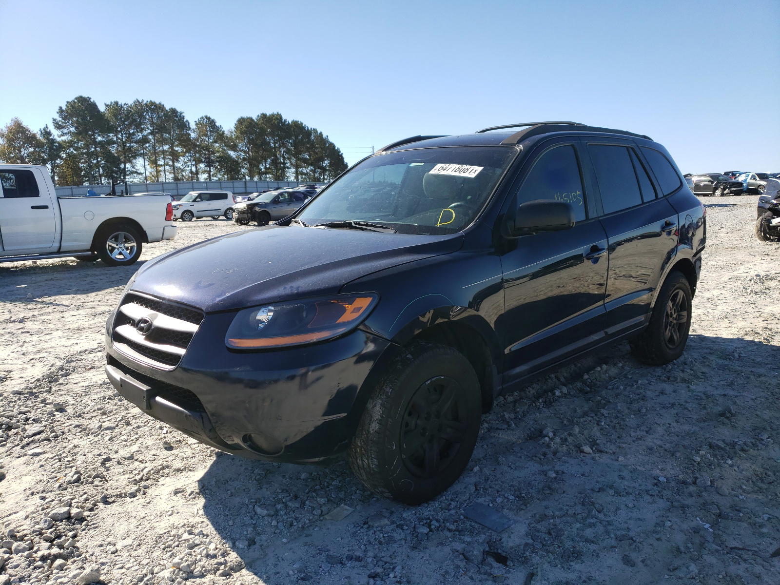 Photo 2 from auction – 2009 HYUNDAI SANTA FE G with VIN 5NMSG73D49H327784