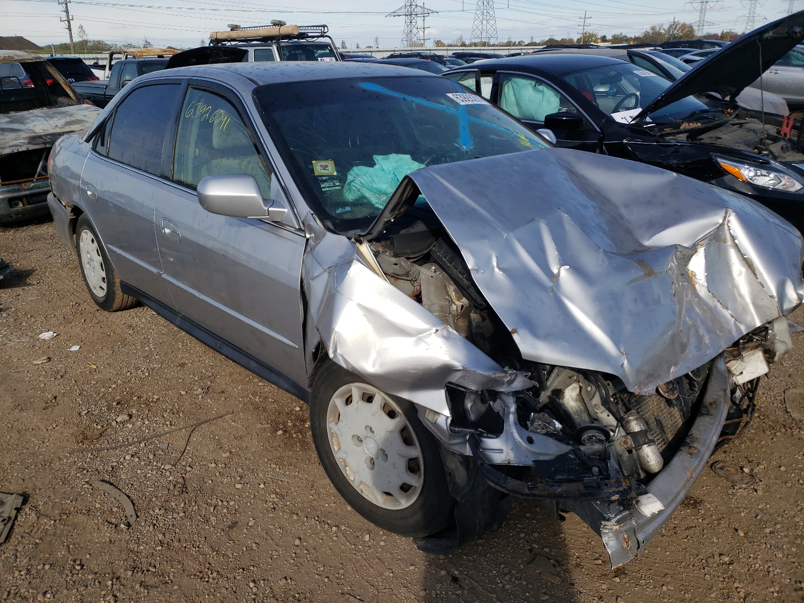 HONDA ACCORD 2001 with VIN JHMCG56401C018304 - Photo from auction