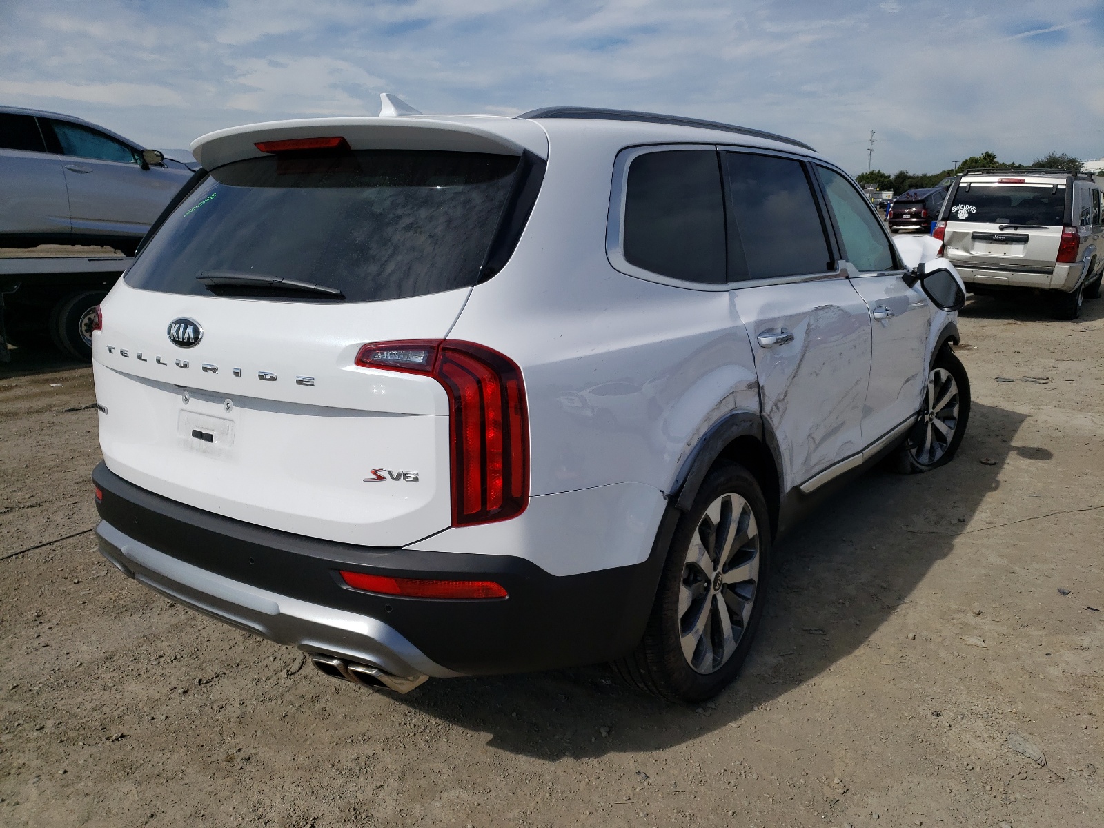 Photo 4 from auction – 2021 KIA TELLURIDE with VIN 5XYP6DHC3MG125089