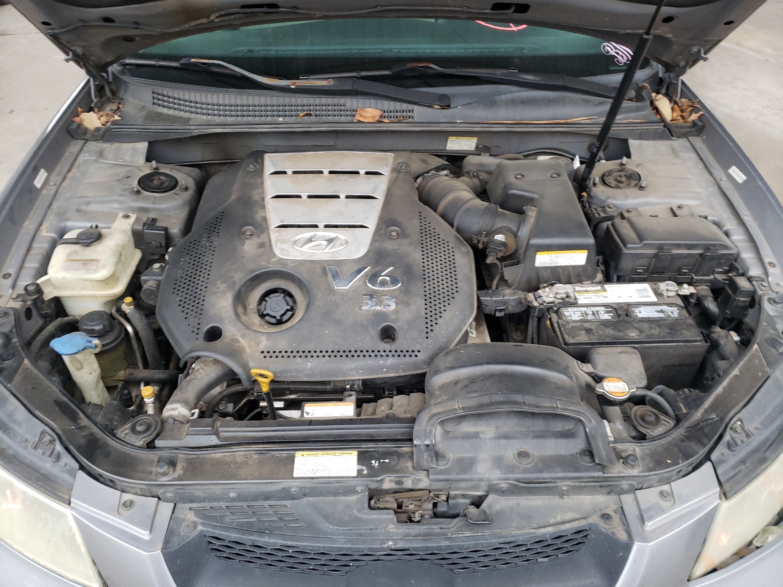 Photo 7 from auction – 2007 HYUNDAI SONATA SE with VIN 5NPEU46F27H229810