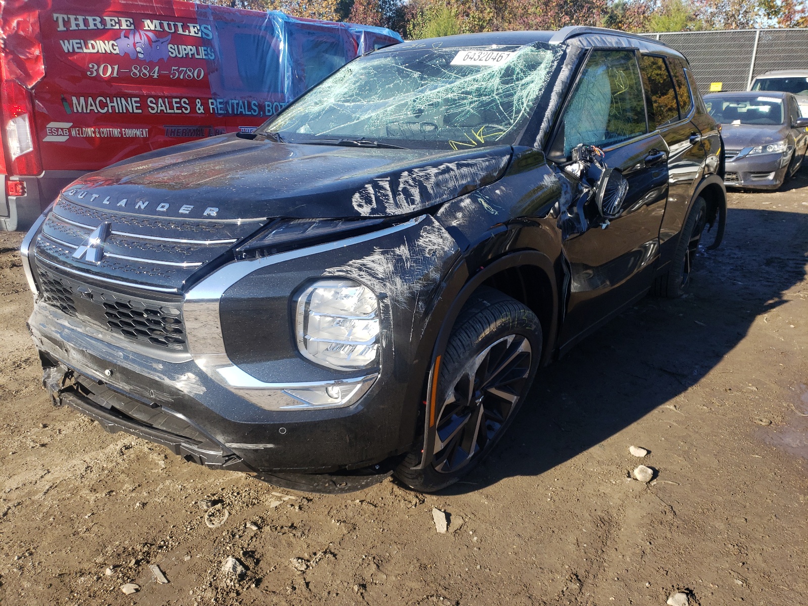 Photo 2 from auction – 2022 MITSUBISHI OUTLANDER with VIN JA4J3VA8XNZ028821