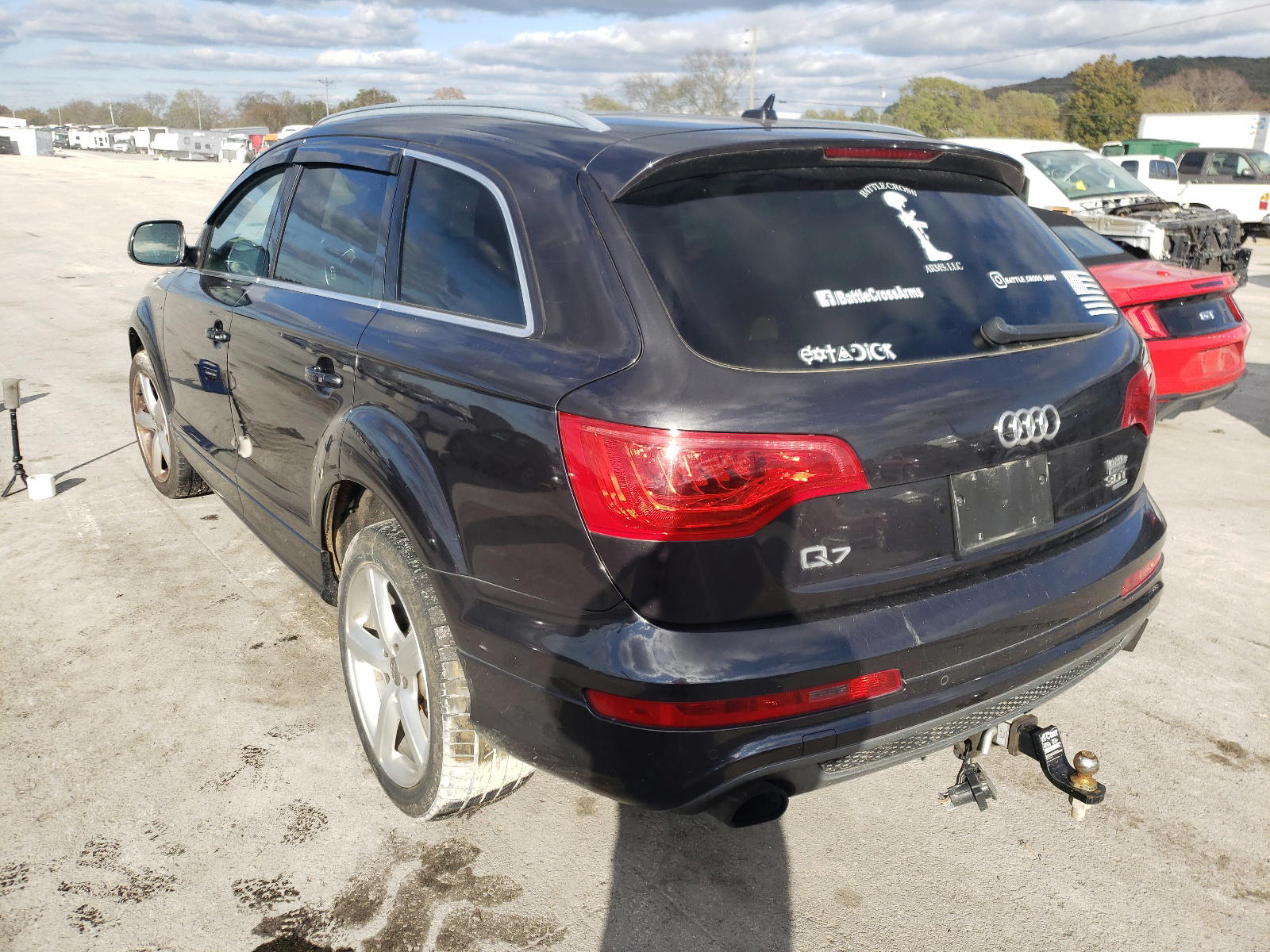Photo 3 from auction – 2014 AUDI Q7 PRESTIG with VIN WA1DGAFE2ED017978