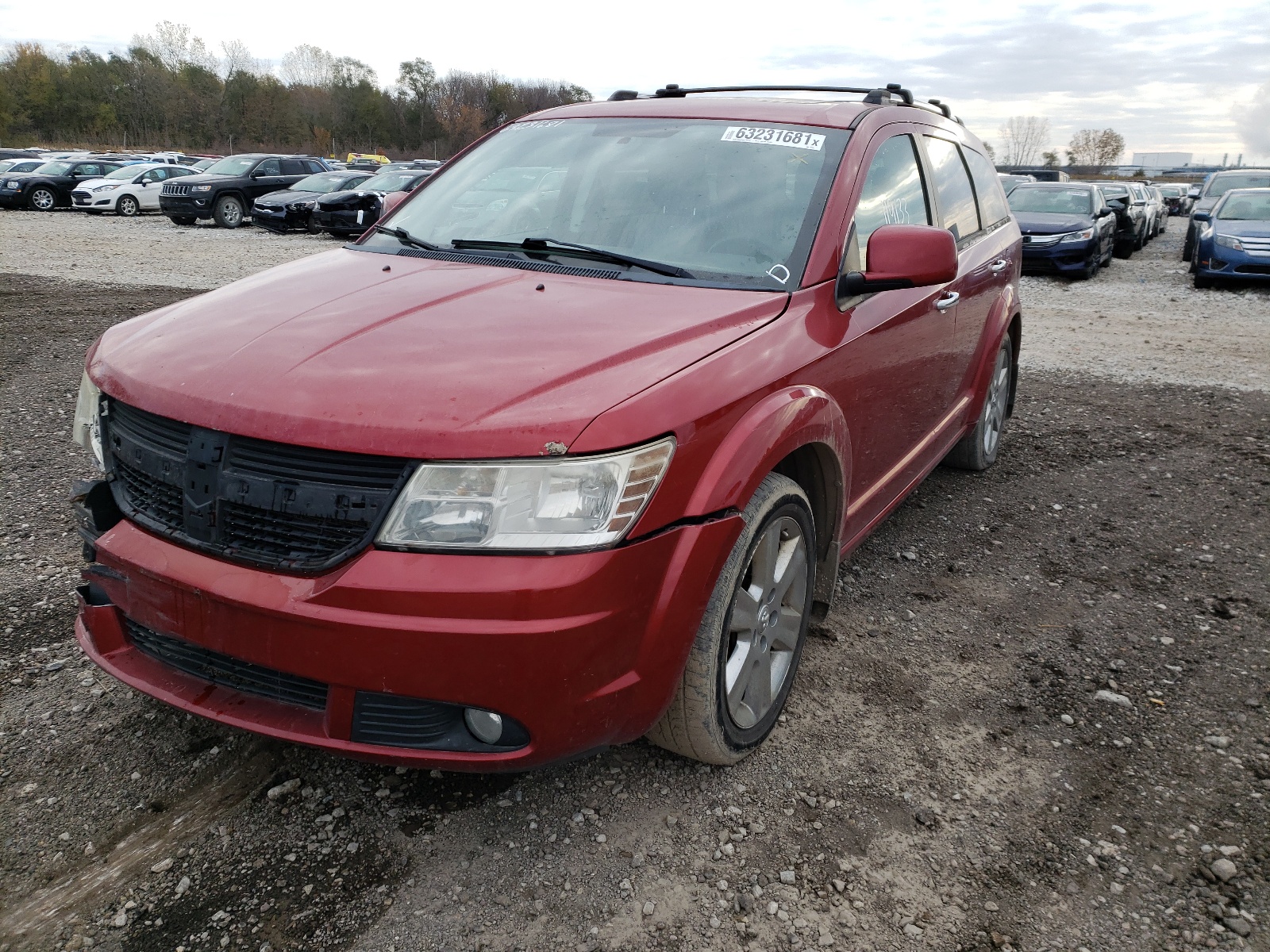 Photo 2 from auction – 2009 DODGE JOURNEY R/ with VIN 3D4GH67V59T191803
