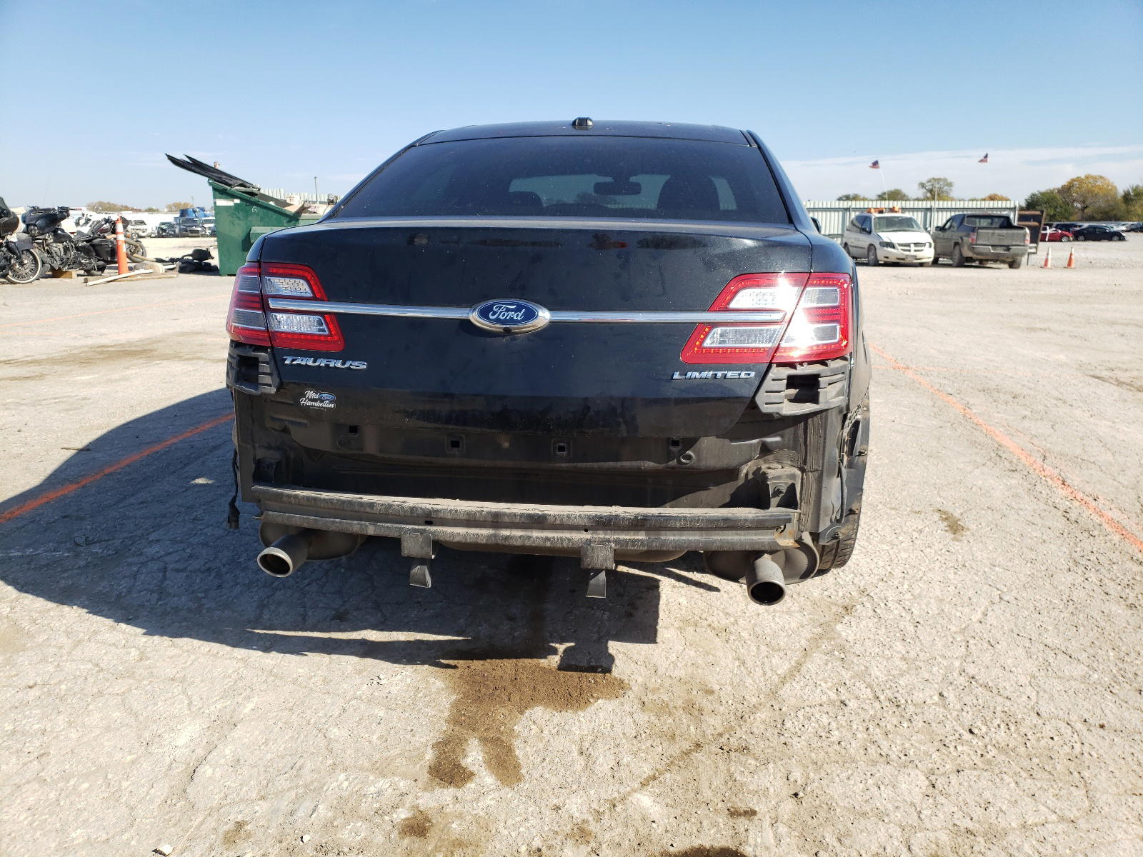 Photo 9 from auction – 2013 FORD TAURUS LIM with VIN 1FAHP2F86DG226845