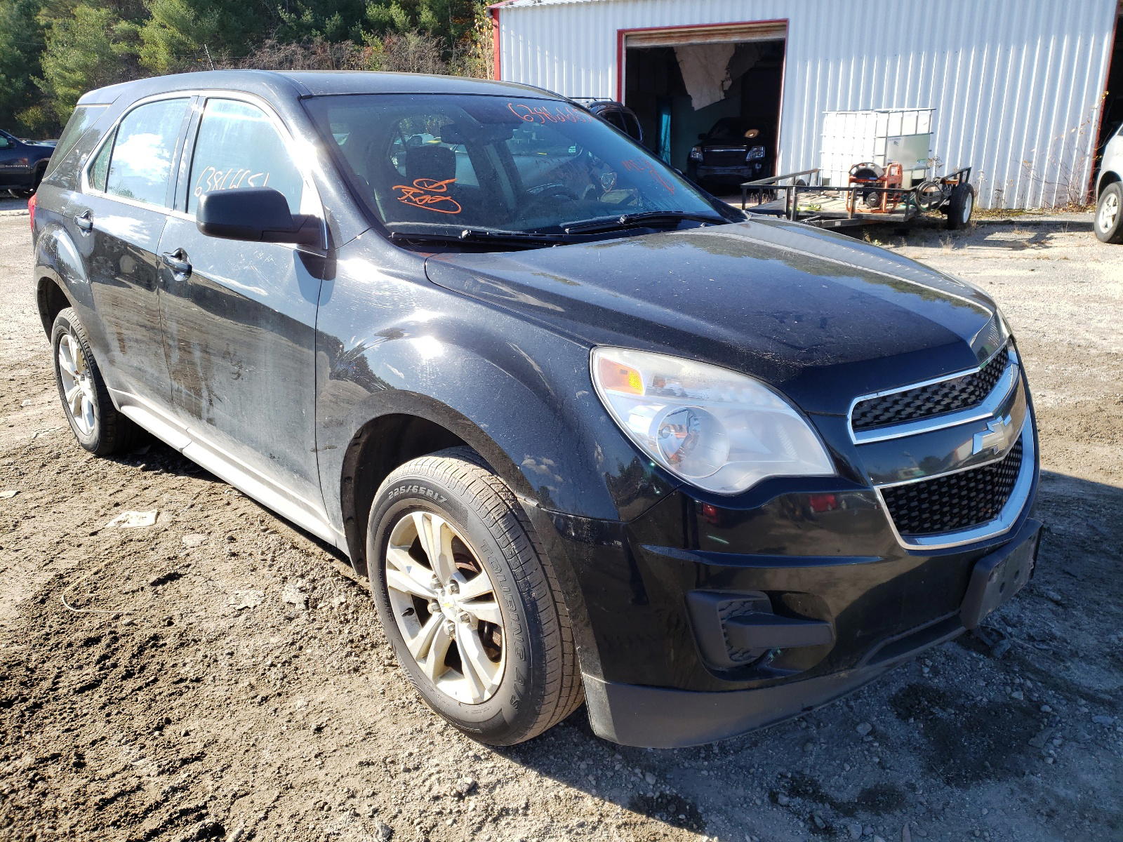 CHEVROLET EQUINOX LS 2014 with VIN 2GNFLEEK5E6303659 - Photo from auction