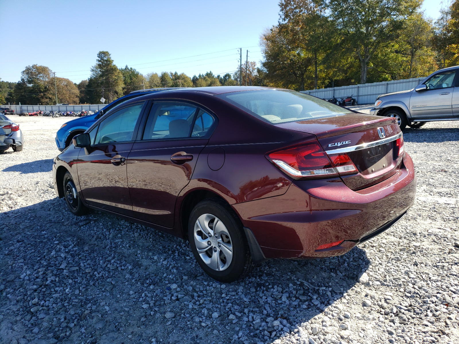 Photo 3 from auction – 2015 HONDA CIVIC LX with VIN 19XFB2F53FE116151