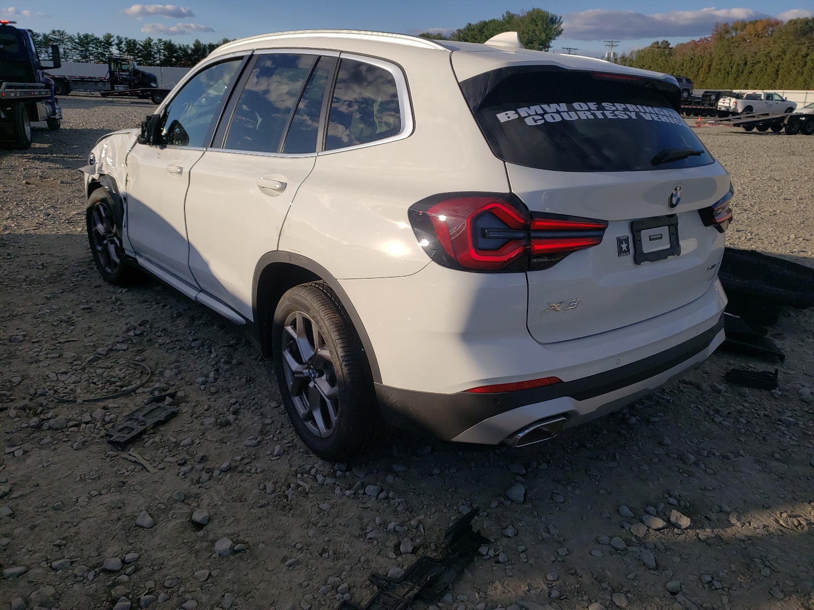 Photo 3 from auction – 2022 BMW X3 XDRIVE3 with VIN 5UX53DP03N9J01870