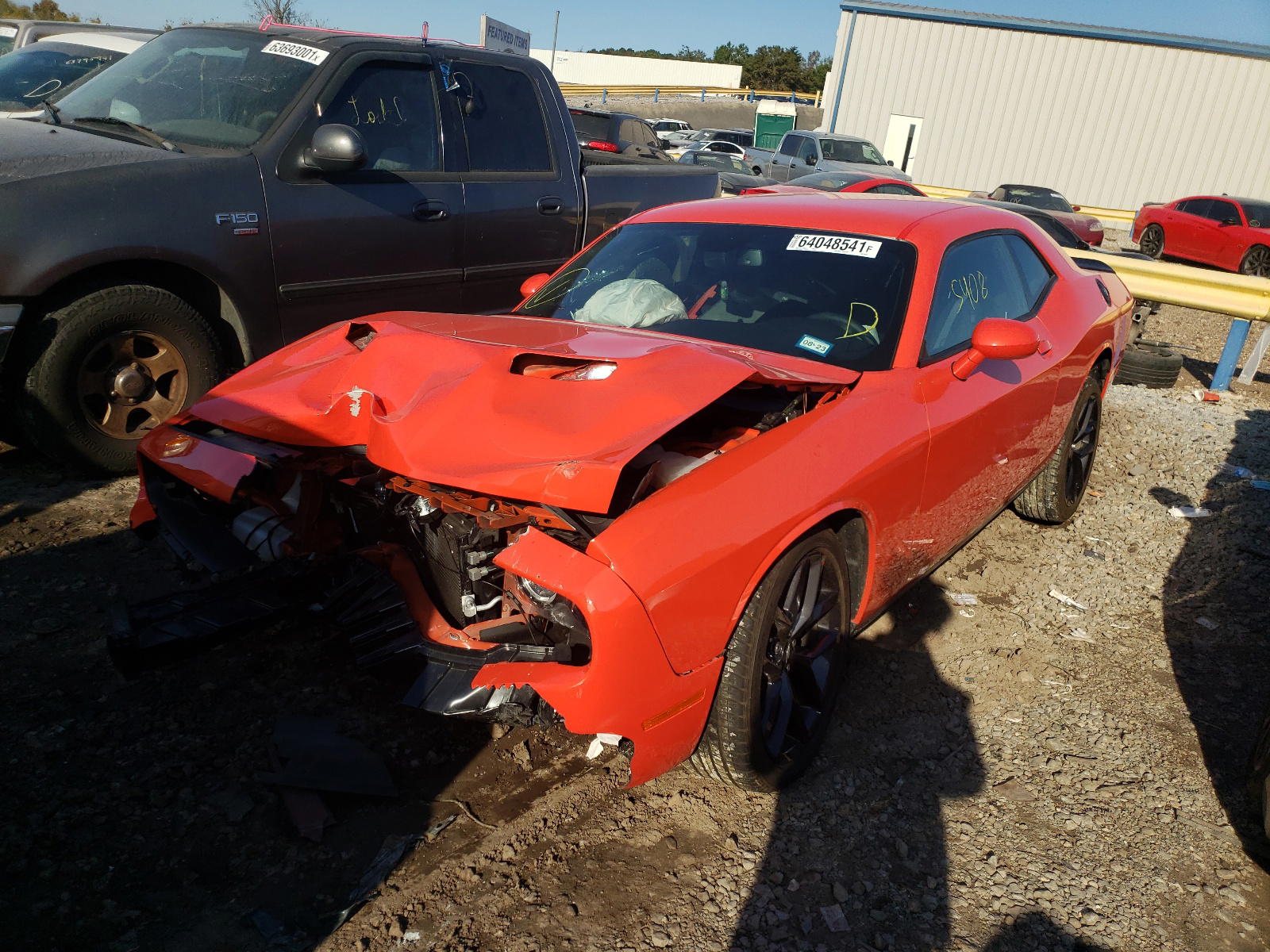 Photo 2 from auction – 2021 DODGE CHALLENGER with VIN 2C3CDZAG3MH587124