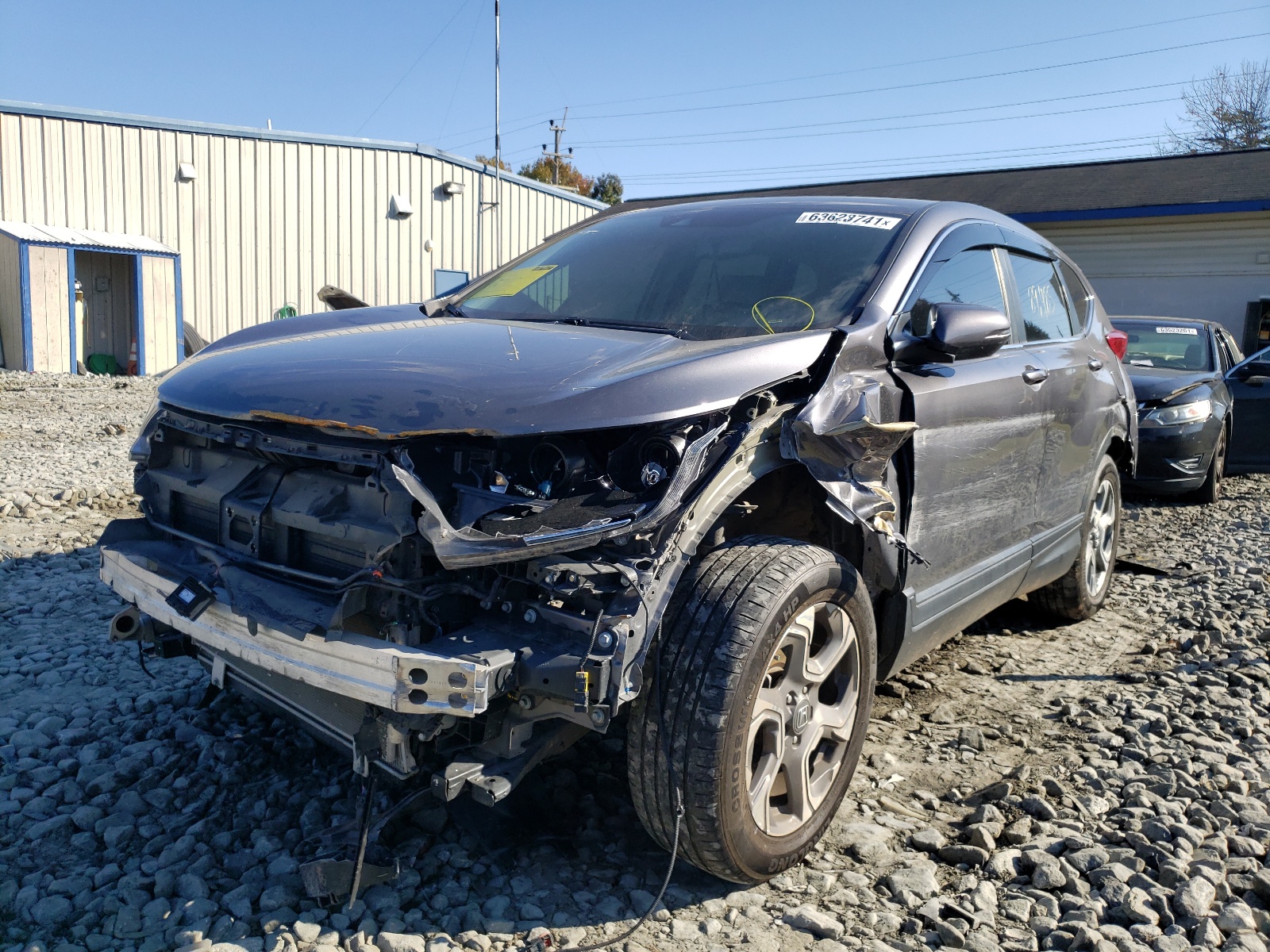 Photo 2 from auction – 2017 HONDA CR-V EXL with VIN 2HKRW2H89HH633817