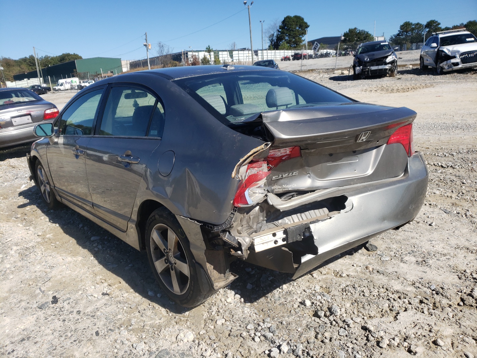 Photo 3 from auction – 2007 HONDA CIVIC EX with VIN 1HGFA16807L000889