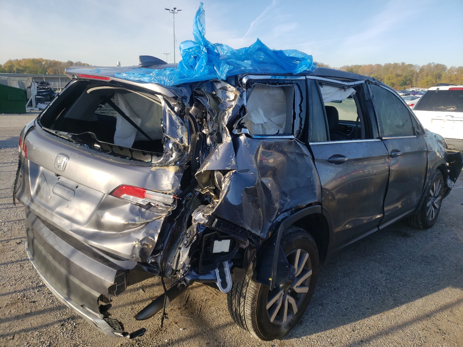 Photo 9 from auction – 2020 HONDA PILOT EXL with VIN 5FNYF5H55LB024721