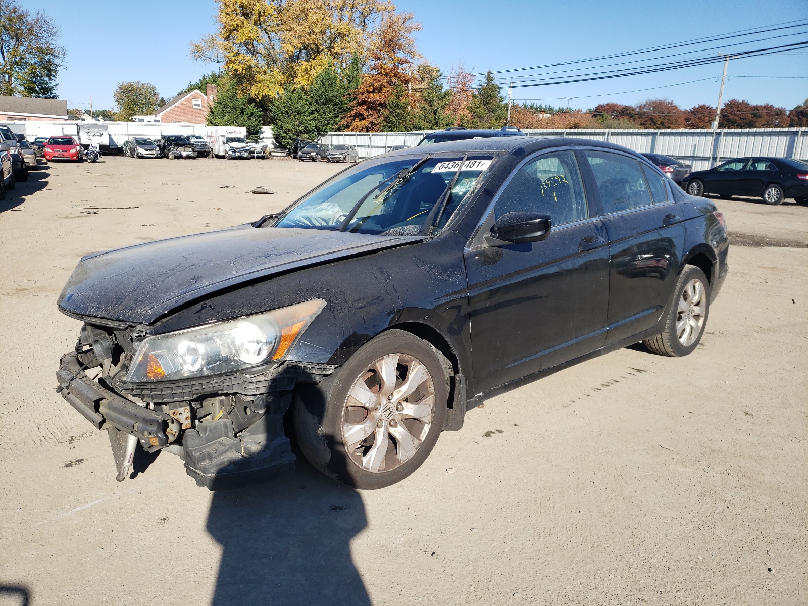 Photo 2 from auction – 2010 HONDA ACCORD EXL with VIN 1HGCP2F85AA053520