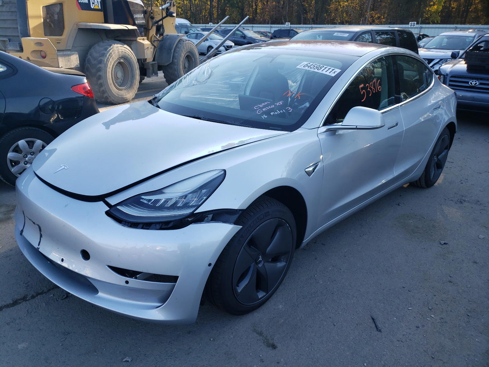 Photo 2 from auction – 2018 TESLA MODEL 3 with VIN 5YJ3E1EAXJF030633