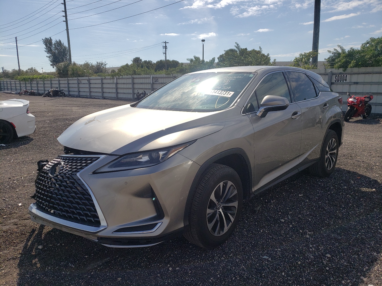 Photo 2 from auction – 2020 LEXUS RX 350 BAS with VIN 2T2AZMAA6LC164724