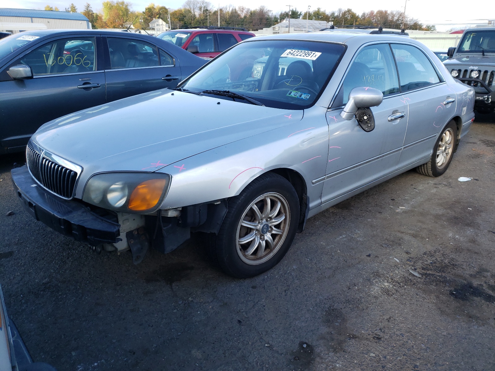 Photo 2 from auction – 2002 HYUNDAI XG 350 with VIN KMHFU45EX2A230485