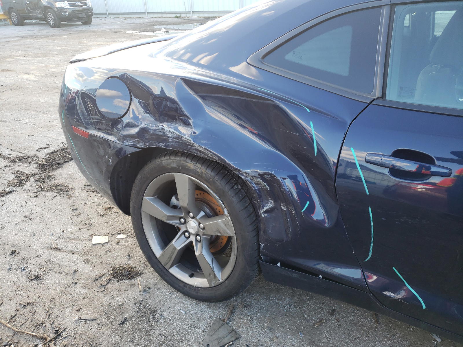 Photo 9 from auction – 2012 CHEVROLET CAMARO LT with VIN 2G1FB1E34C9150922