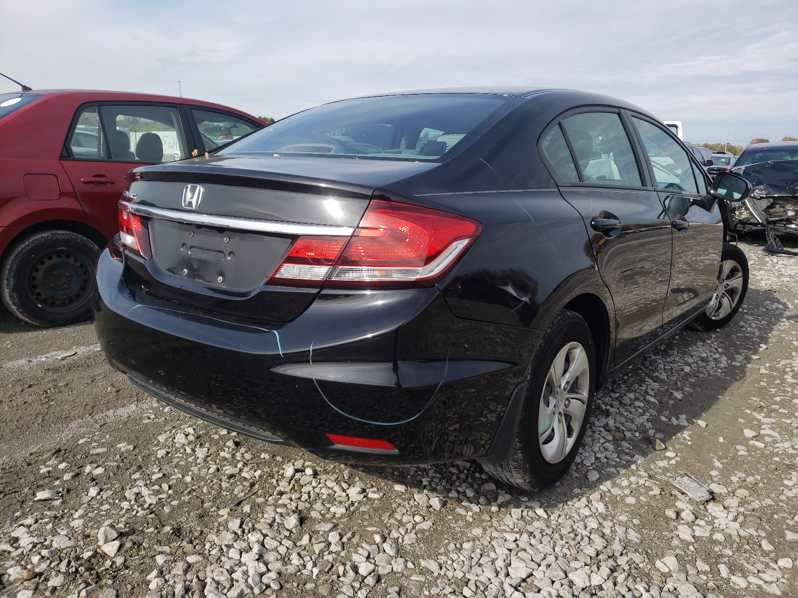 Photo 4 from auction – 2015 HONDA CIVIC LX with VIN 19XFB2F54FE051259