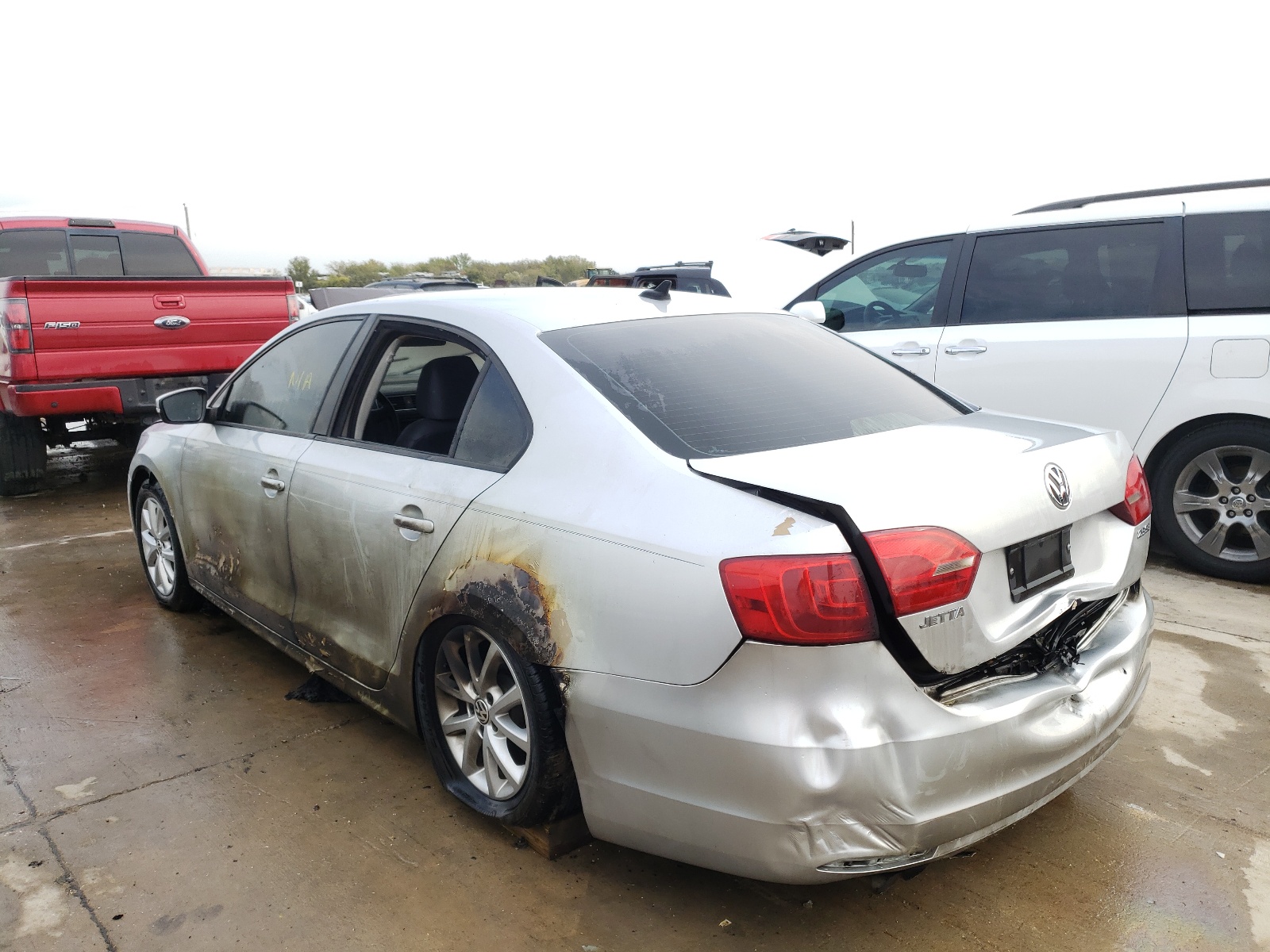 Photo 3 from auction – 2012 VOLKSWAGEN JETTA SE with VIN 3VWDP7AJ3CM383735
