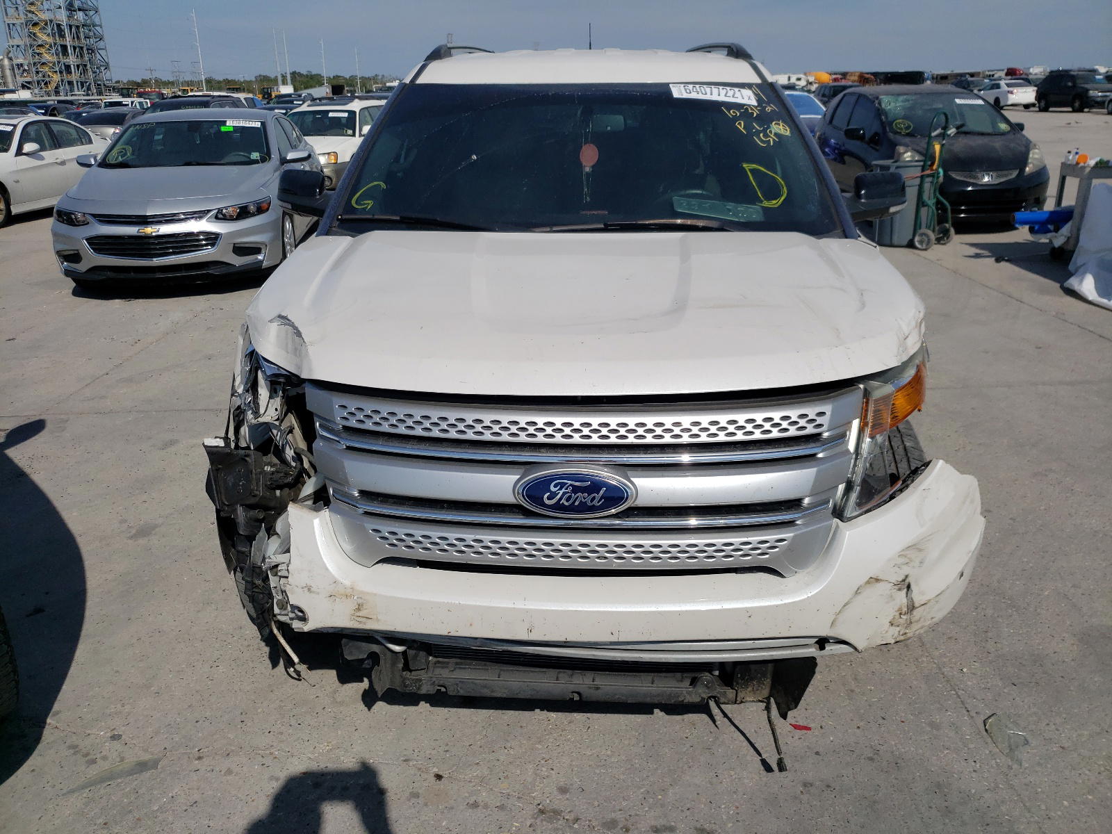Photo 9 from auction – 2015 FORD EXPLORER X with VIN 1FM5K7D80FGB07182