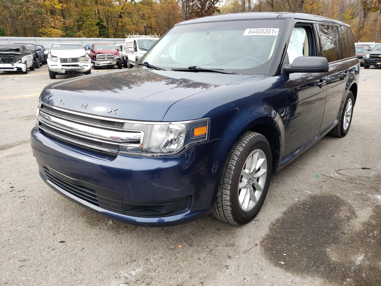 Photo 2 from auction – 2017 FORD FLEX with VIN 2FMGK5B83HBA04140