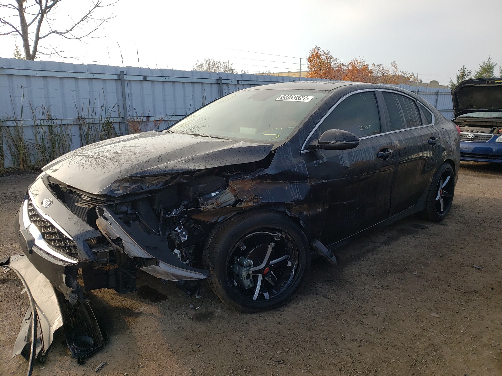 Photo 2 from auction – 2021 KIA FORTE EX with VIN 3KPF54AD3ME333830