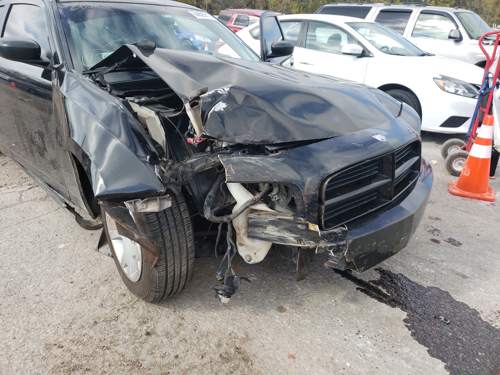 Photo 9 from auction – 2007 DODGE CHARGER SE with VIN 2B3KA43R07H866859