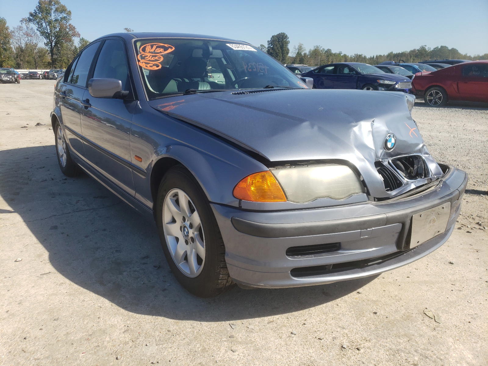 BMW 325 I 2001 with VIN WBAAN37471ND46079 - Photo from auction