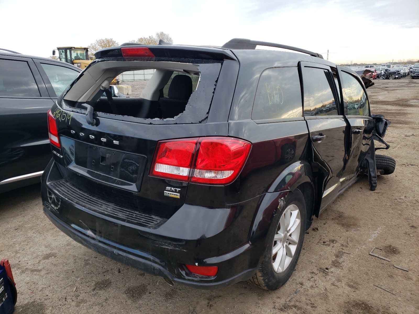 Photo 4 from auction – 2014 DODGE JOURNEY SX with VIN 3C4PDCBG2ET176279