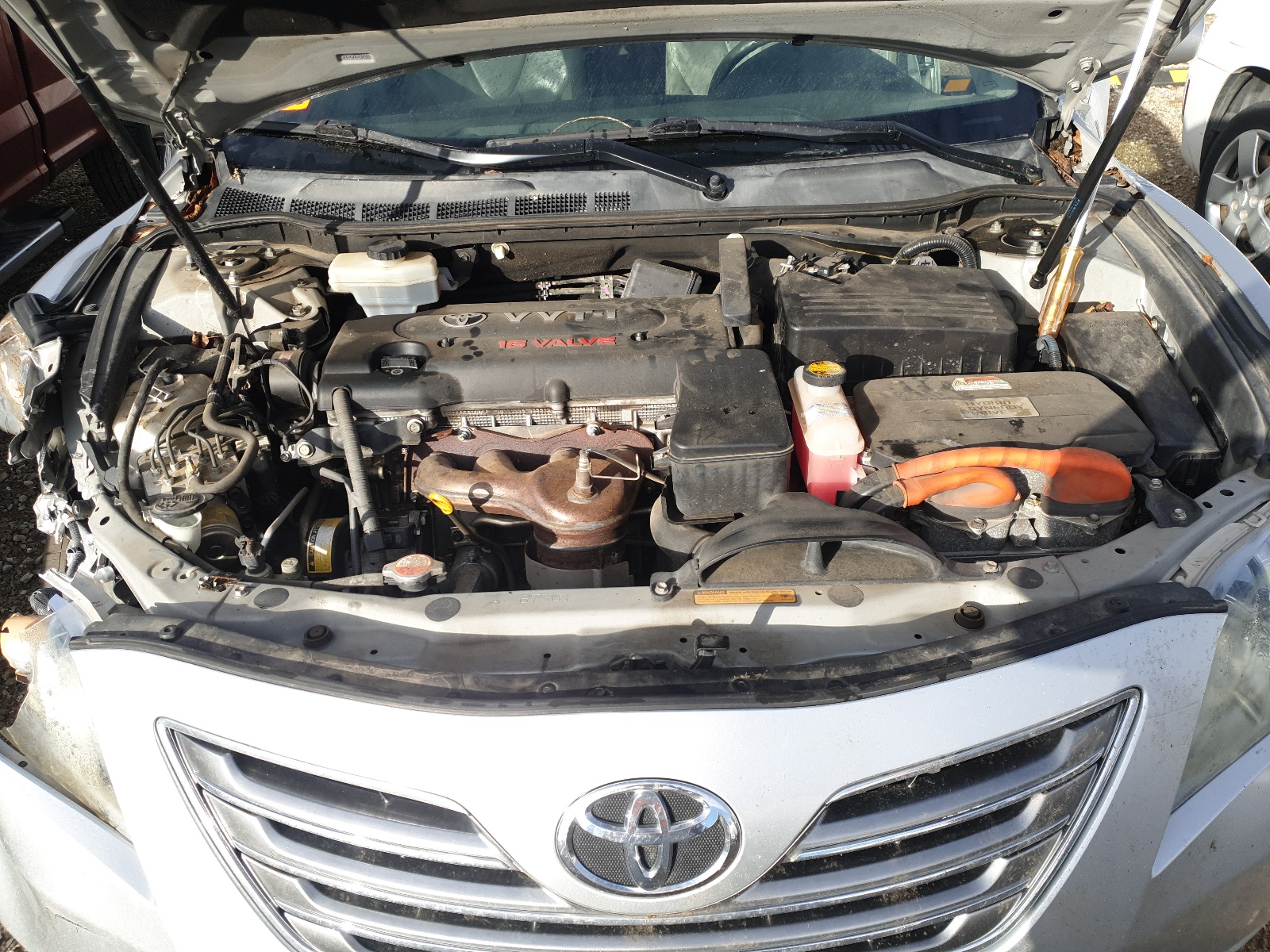 Photo 7 from auction – 2007 TOYOTA CAMRY HYBR with VIN JTNBB46K973022618