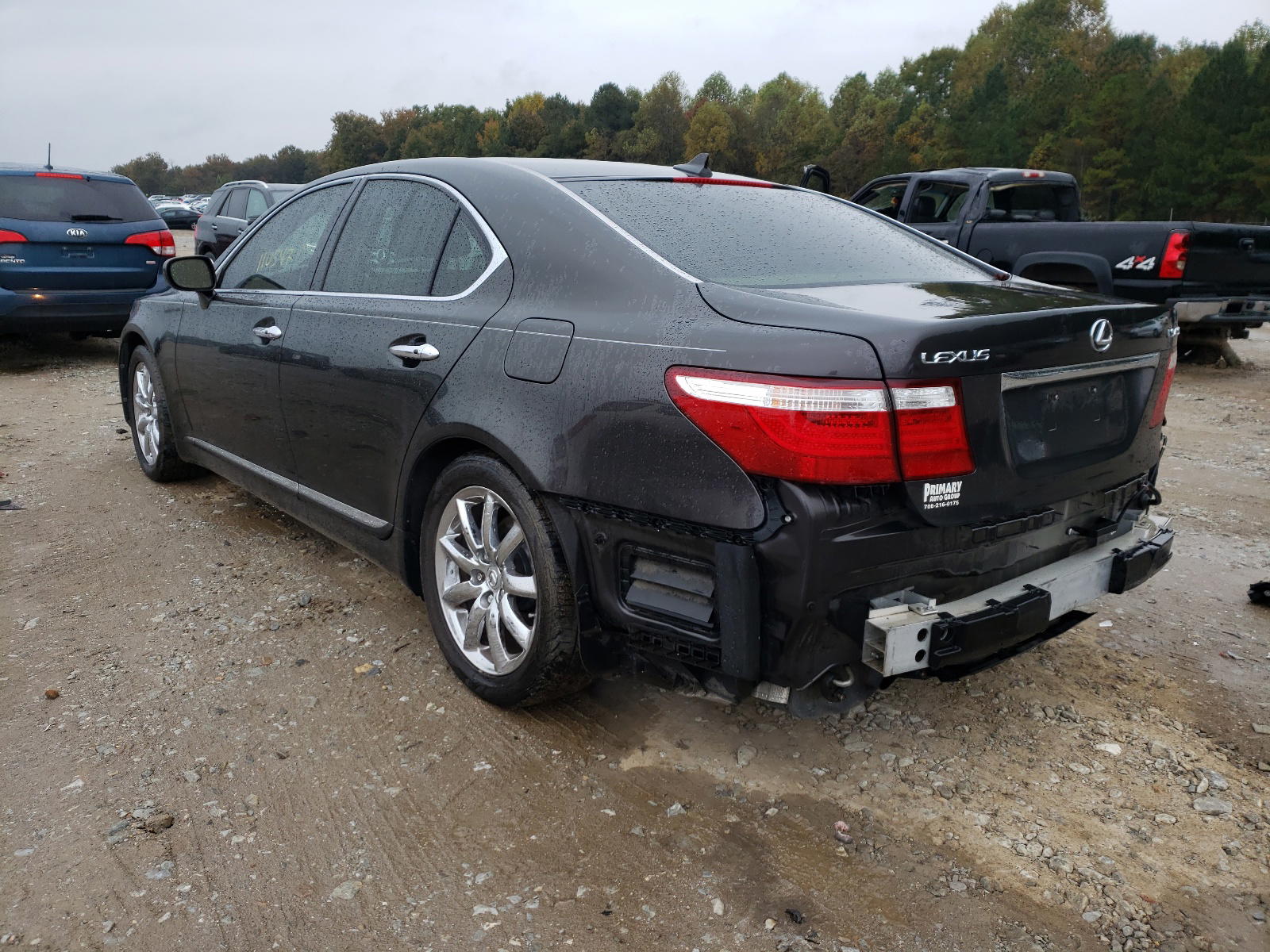 Photo 3 from auction – 2009 LEXUS LS 460 with VIN JTHBL46F895087213