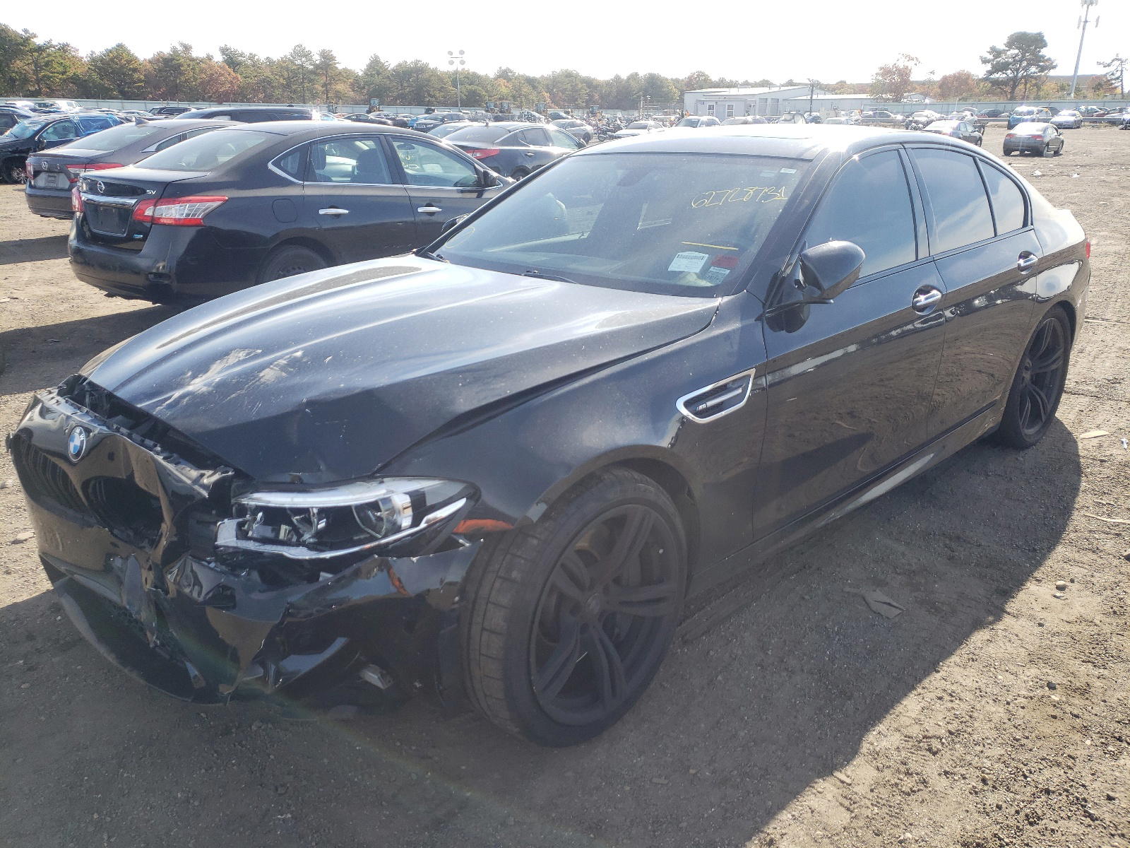 Photo 2 from auction – 2015 BMW M5 with VIN WBSFV9C55FD594635