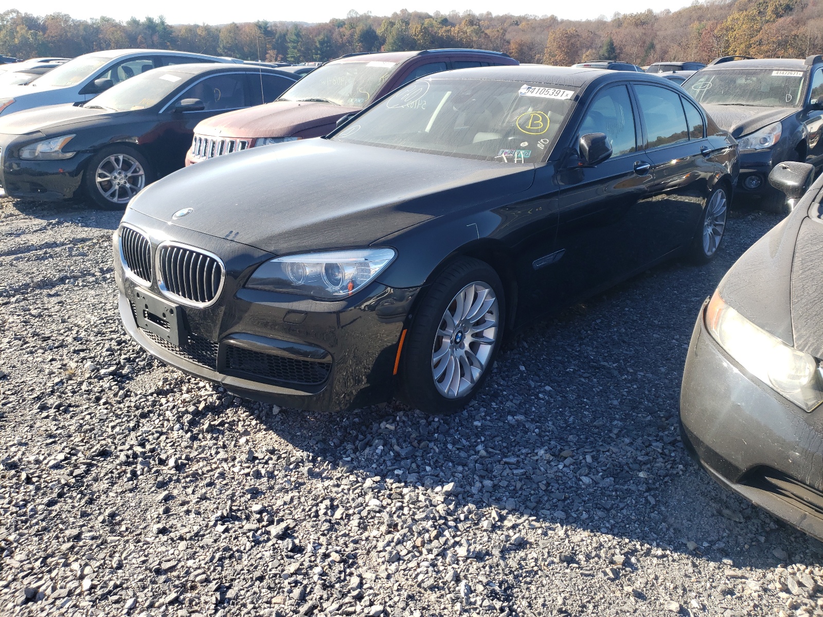 Photo 2 from auction – 2013 BMW 750 LXI with VIN WBAYF8C5XDD141564