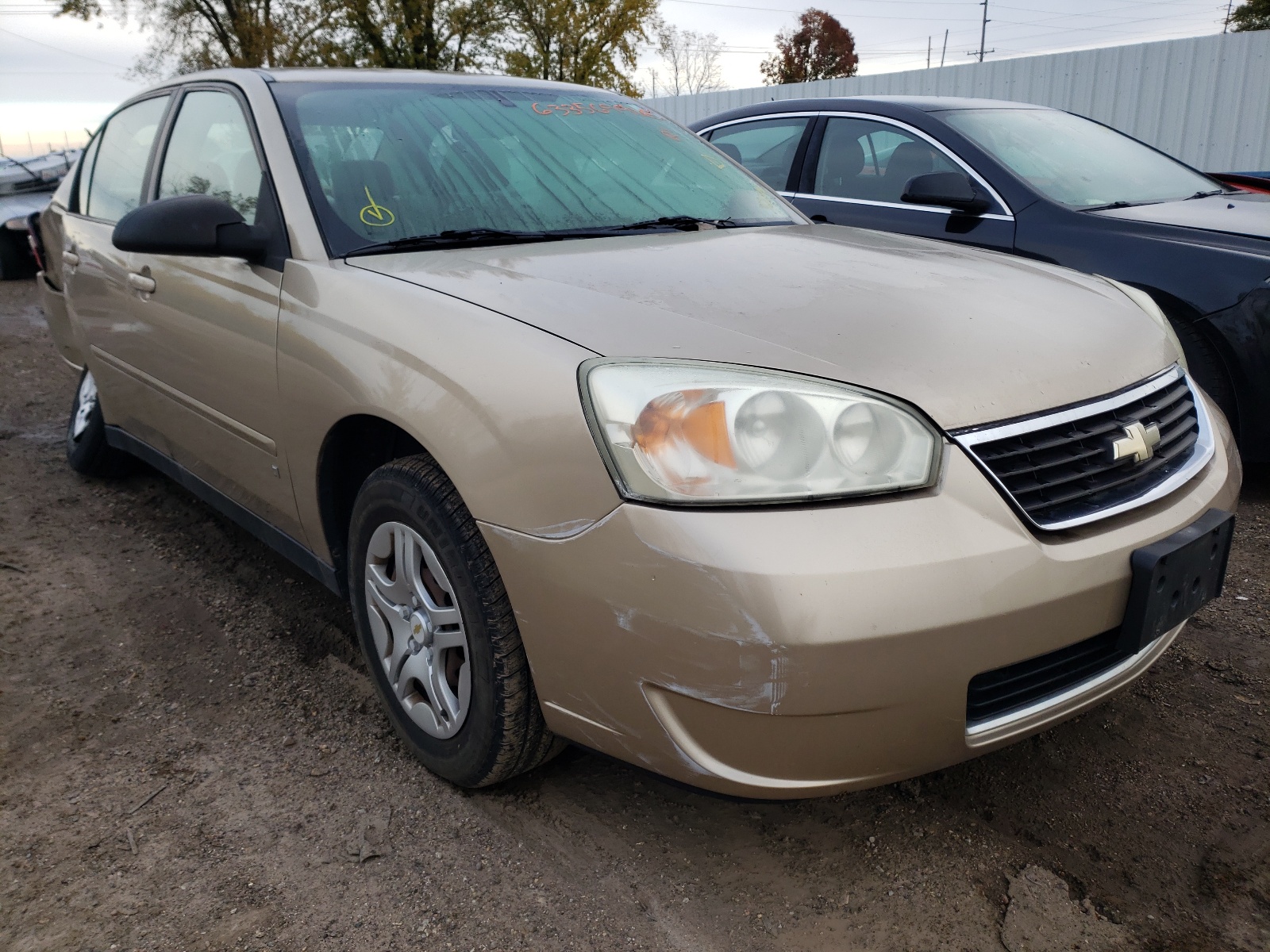 CHEVROLET MALIBU LS 2007 with VIN 1G1ZS58F37F312644 - Photo from auction