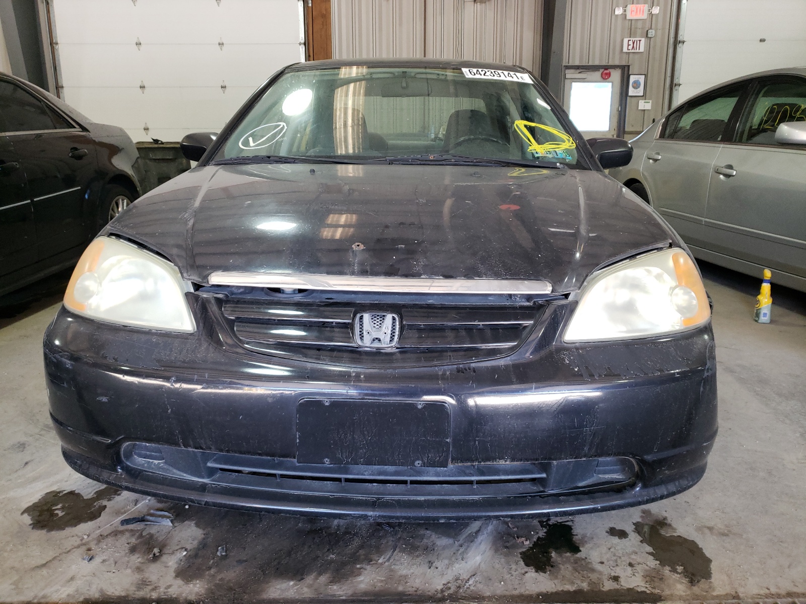 Photo 9 from auction – 2002 HONDA CIVIC LX with VIN 2HGES15562H581711