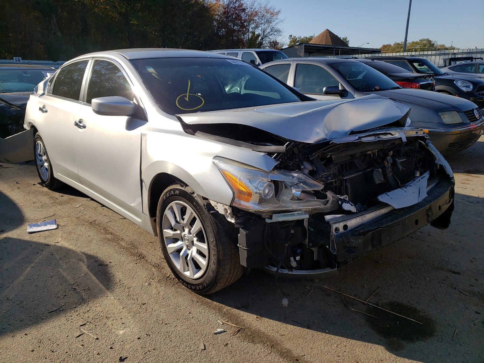 NISSAN ALTIMA 2.5 2015 with VIN 1N4AL3AP3FC433074 - Photo from auction