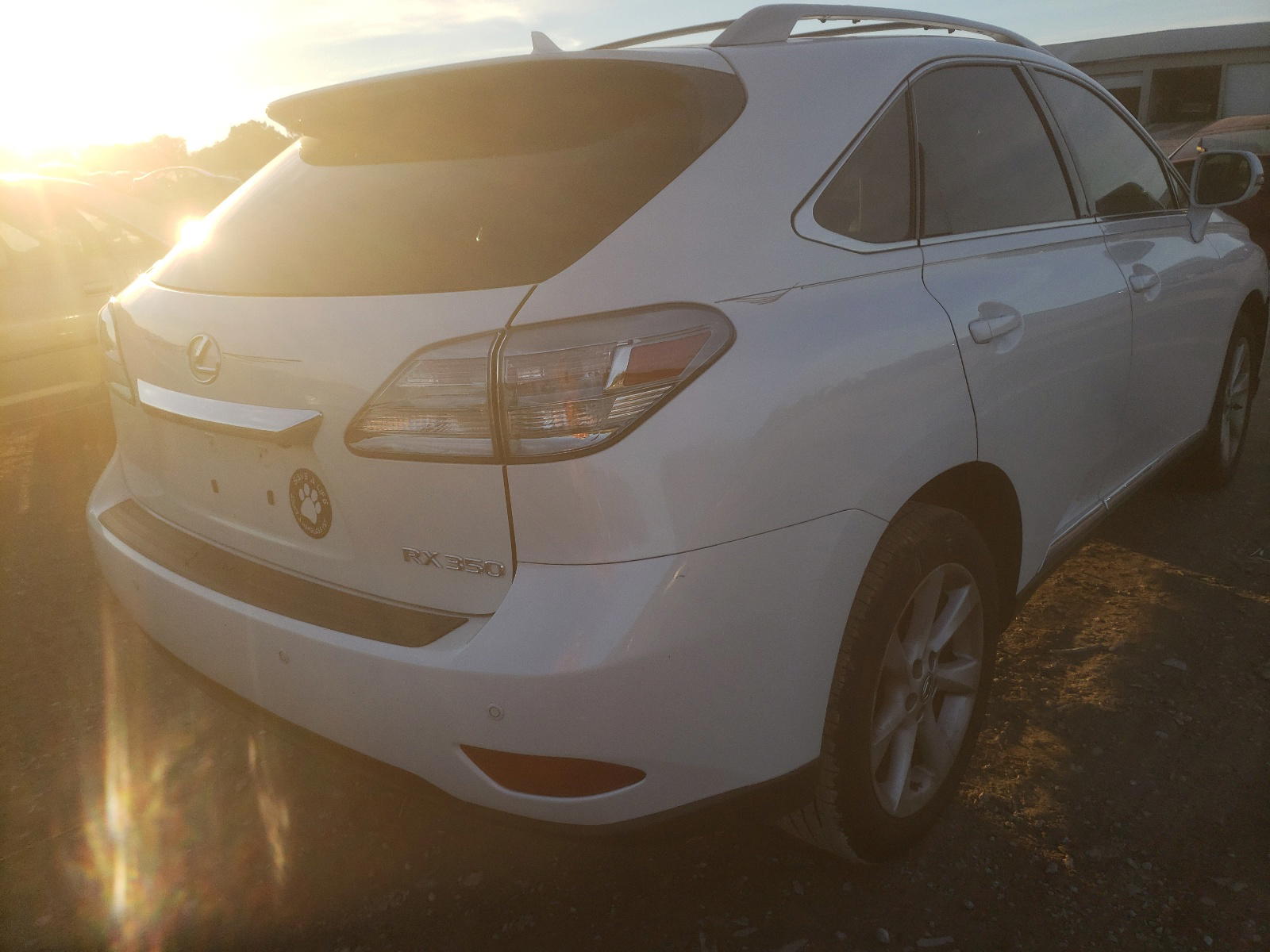 Photo 4 from auction – 2012 LEXUS RX 350 with VIN 2T2ZK1BA6CC068807