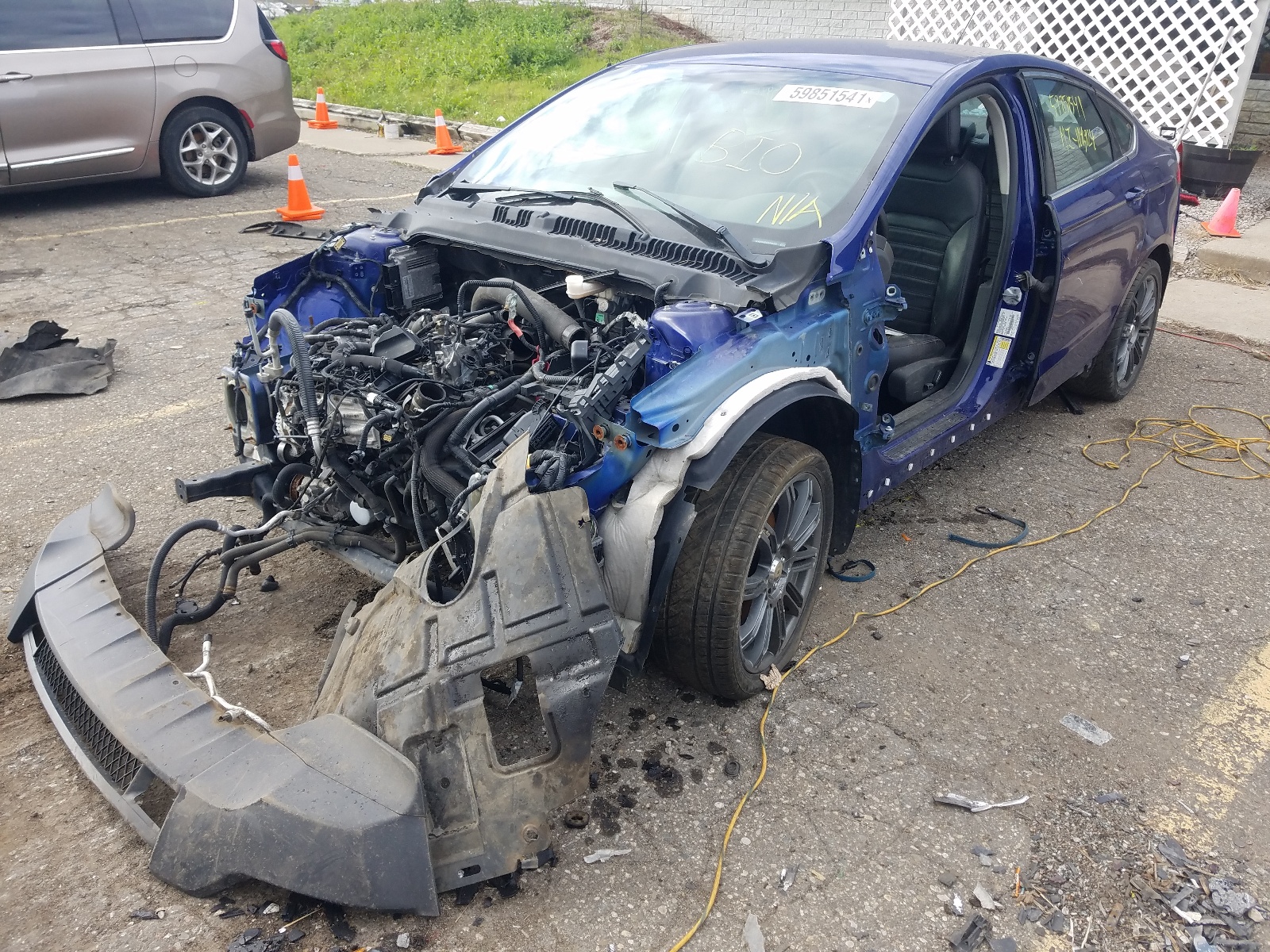 Photo 2 from auction – 2014 FORD FUSION SE with VIN 1FA6P0HD0E5380793