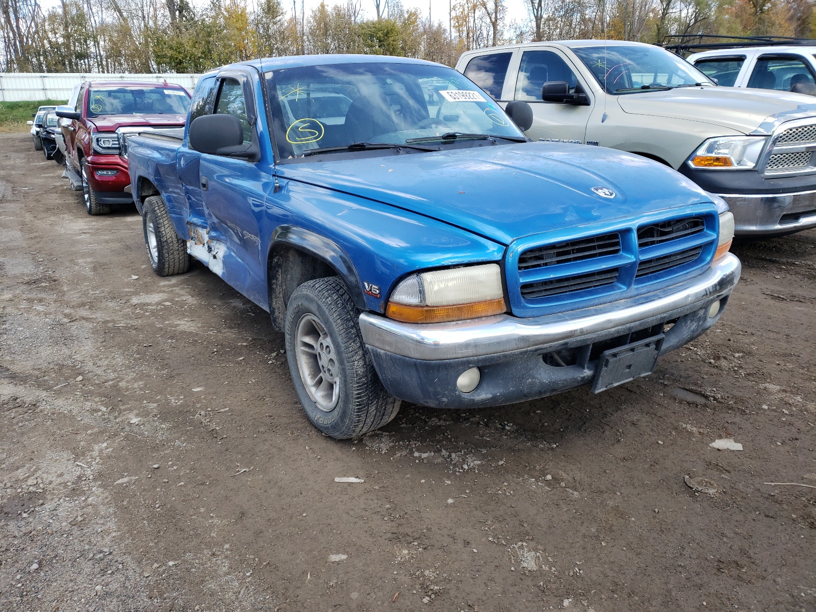 DODGE DAKOTA 1999 with VIN 1B7GL22XXXS279015 - Photo from auction