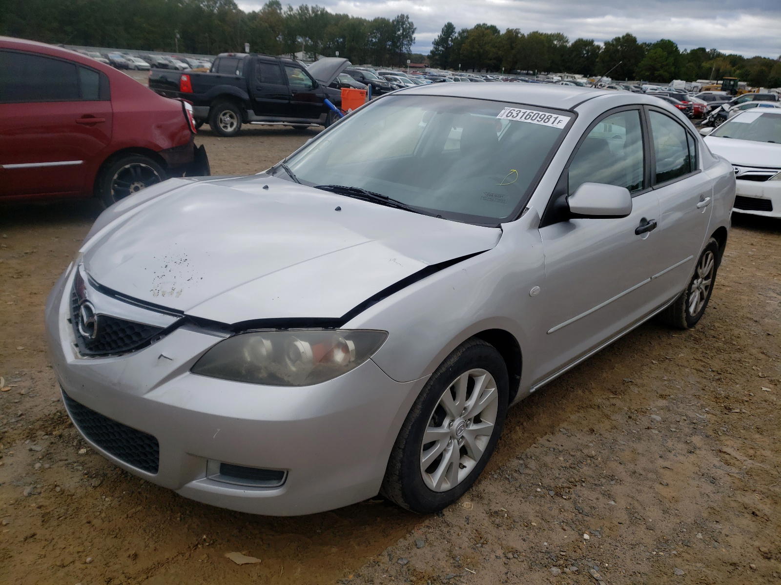 Photo 2 from auction – 2007 MAZDA 3 I with VIN JM1BK12F171708305